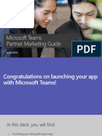 Microsoft Teams Partner Marketing Guide: April 2018