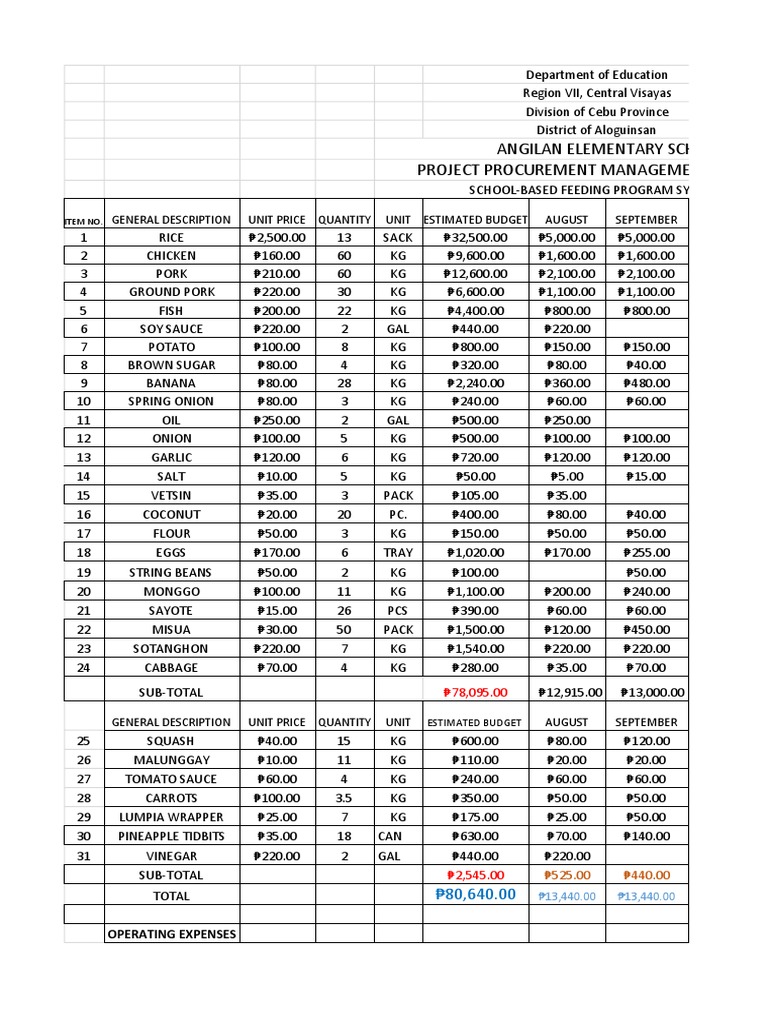 angilan-elementary-school-project-procurement-management-plan-ppmp