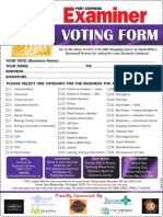 2019 ABA Voting Form