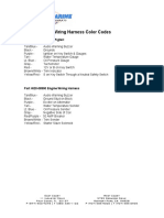 Mercury Wiring Color Codes