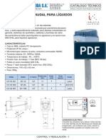 Interruptor Caudal DBSF - Tec CO05001-002 - 007 - Control-Caudal-SF