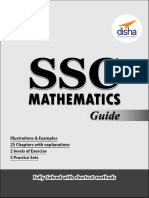 Disha SSC Mathematics PDF
