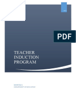 Teacher Induction Program Module 1 V1.0