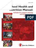School Health and Nutrition Manual:: A Guide For Program Planning and Implementation in Bangladesh