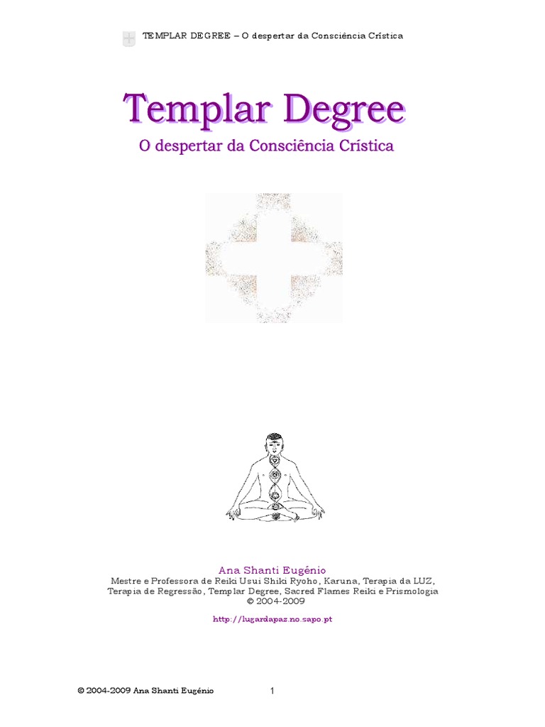 Manual Templar Degree PDF | PDF | Cavaleiros Templários | Religião e crença