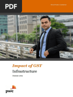 Impact of Gst Infrastructure Sector