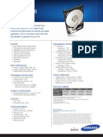 Samsung Spinpoint m8 Datasheet