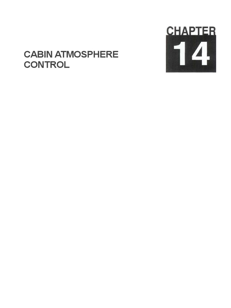 Cabin Atmosphere Control PDF Hypoxia (Medical) Oxygen