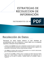 Estrategias de Recolección de Información