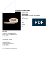 240 LED's Single Row 12V Open Flexi Strip, Sold Per Meter