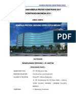 Kinerja Proyek Gedung DPRD Kota Medan PDF