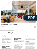 WeWork Fact Sheet