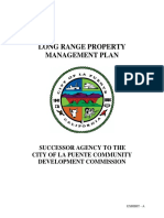 Long Range Property Management Plan: Successor Agency To The City of La Puente Community Development Commission