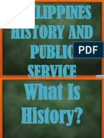 Philippines History and Public Service