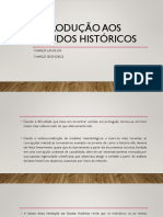 Introdução Aos Estudos Históricos