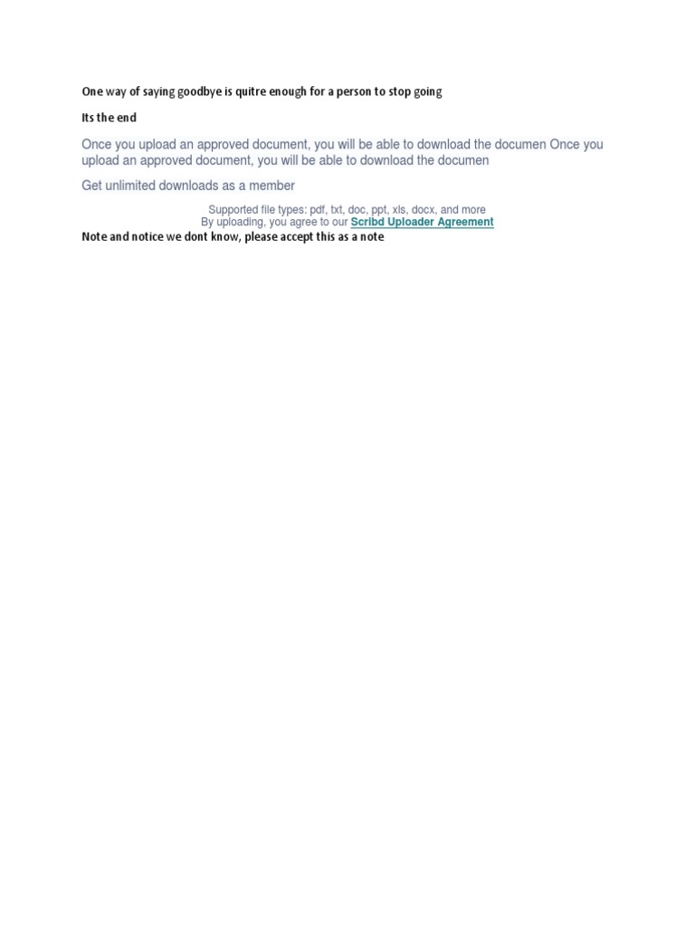 Scribd Document Upload Guide | PDF