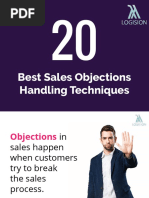 Effective Sales Rebuttals Guide | PDF | Sales | Question