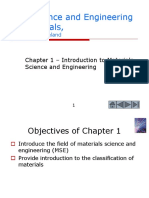 The Science and Engineering of Materials