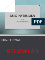 KUIS INSTRUMEN Wilda