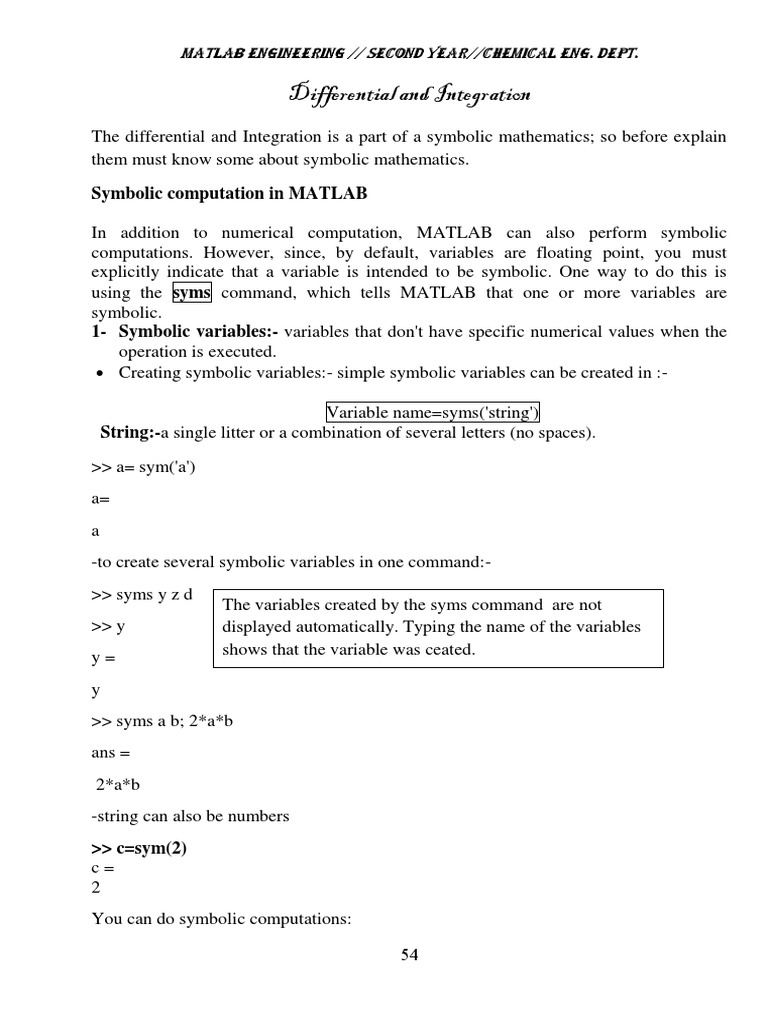 Differential and Integration PDF Ordinary Differential Equation
