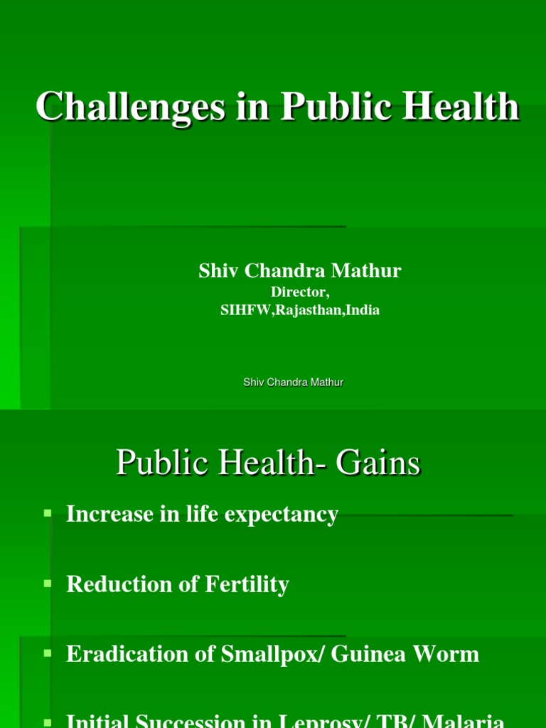 Public Health Challenges and Gains in India | PDF