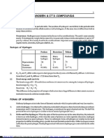 Chapter12 - Hydrogen & Compounds PDF