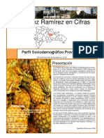 Perfil Sociodemográfico Provincial, Cotui