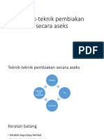 Teknik-Teknik Pembiakan Secara Aseks