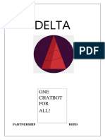 Delta Chatbot Partnership Deed