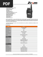 MT-777 Walkie Talkie