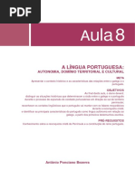 13403925112014Historia Da Lingua Portuguesa - Aula 8