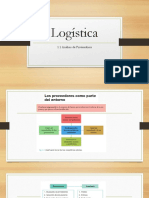 Logística. Evaluacion de Proveedores