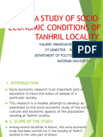 A Study of Socio-Economic Conditions of Tanhril Locality
