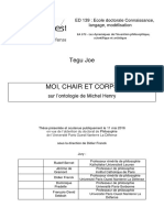 MOI, CHAIR ET CORPS. sobre la ontologia de michel henry.pdf