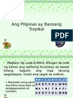 AP - Aralin 4 - Ang Pilipinas Ay Bansang Tropikal