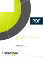 Best Practice For Therefore Category Design