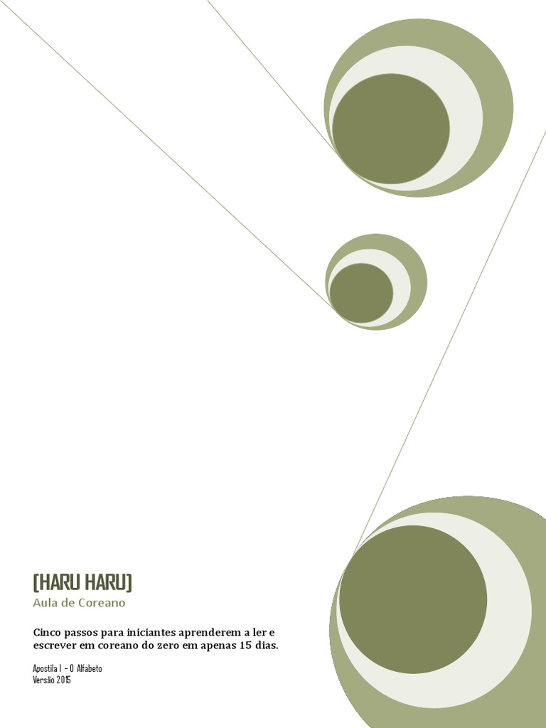 Haru Haru Livro Coreano PDF | PDF | Filologia | Artes Linguísticas e ...
