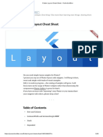 Flutter Layout Cheat Sheet - ProAndroidDev