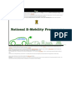 Electrifying E-Mobility Solution To Pollution Menace: Wikipedia
