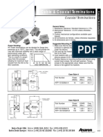 Cable & Coaxial Terminations Guide