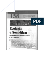 CHRISTOFFERSEN. 2006. Evolução e Semiótica