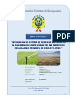 PIP - Riego Tecnificado Unión Huallatiri 2016 PDF