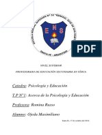 TP1 Psicologia PDF