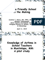 Asthma in Schools, Philippines