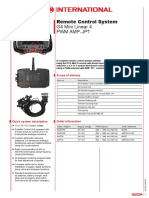 G4 Mini Linear 4 PWM Amp-Jpt: Remote Control System