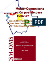 La Salud Mental Comunitaria ¿Una Opción Posible