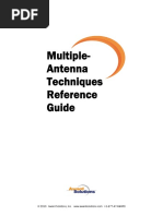 Multiple Antenna Techniques RefGuide v1.0