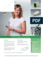 Practical Mobile Case Design: For Ordering Information, Drawings and 3D Models Visit