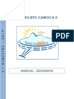 Manual Carioca II - GEOGRAFIA - 2º Bimestre