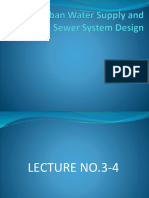 EN-528 Urban Water Supply & Sewer System Lecture No 3-4 PDF